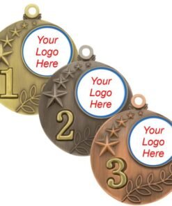 1st , 2nd & 3rd Two Tone Medal