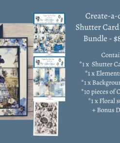 1. Bundle - Create-a-card - Shutter Card die set